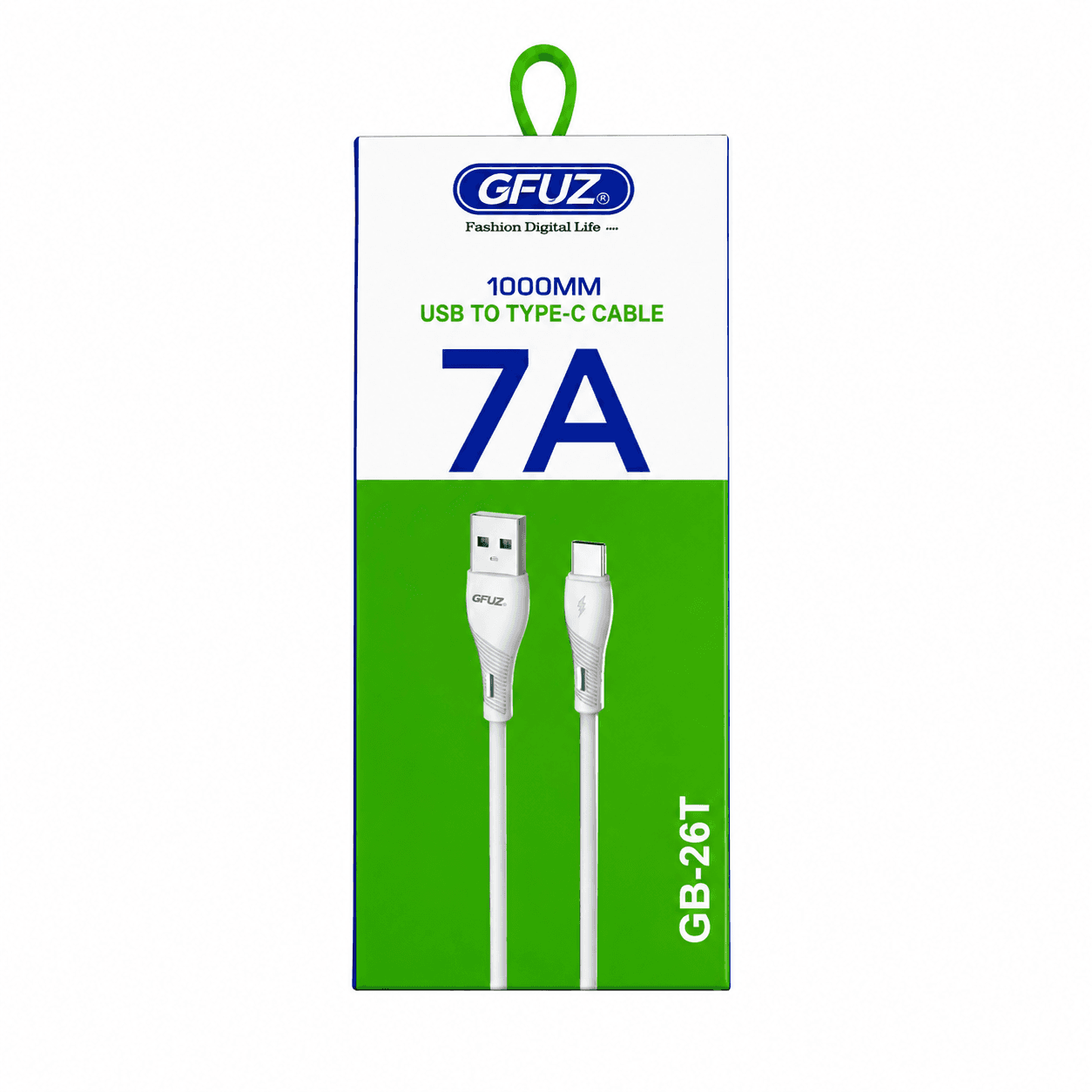 كابل USB إلى Type-C جيفوز GB-26T سبعة أمبير – متر واحد