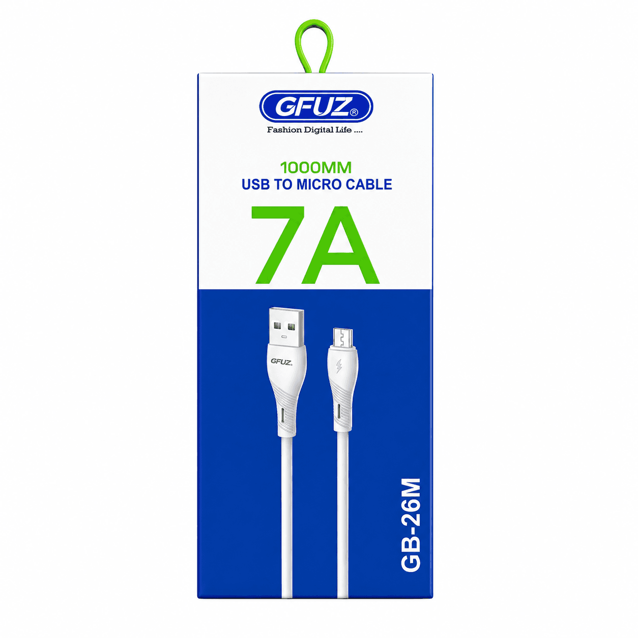 كابل USB إلى Micro-USB جيفوز GB-26M 7 أمبير 1 متر