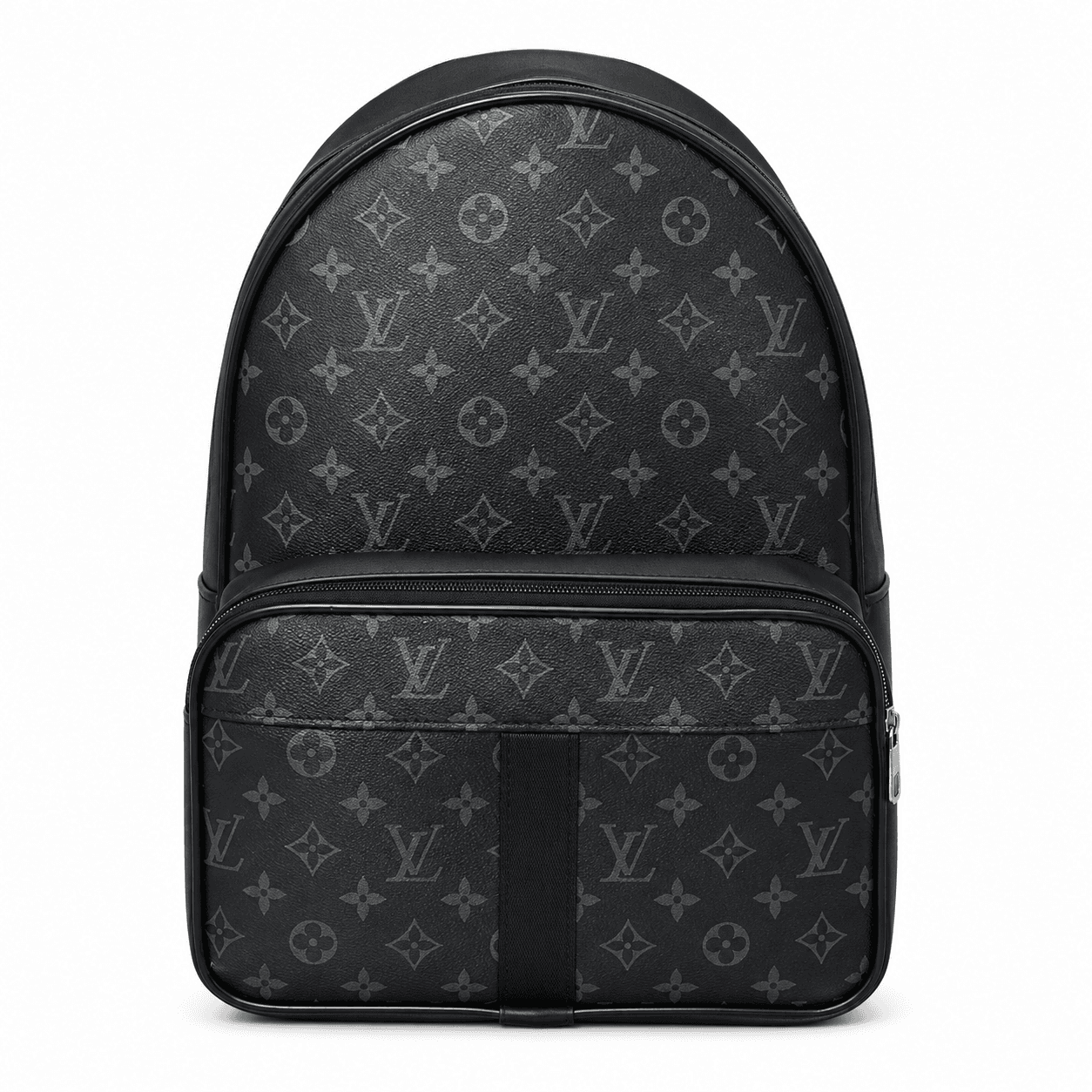 حقيبة ظهر بنقش مونوغرام أسود louis vuitton