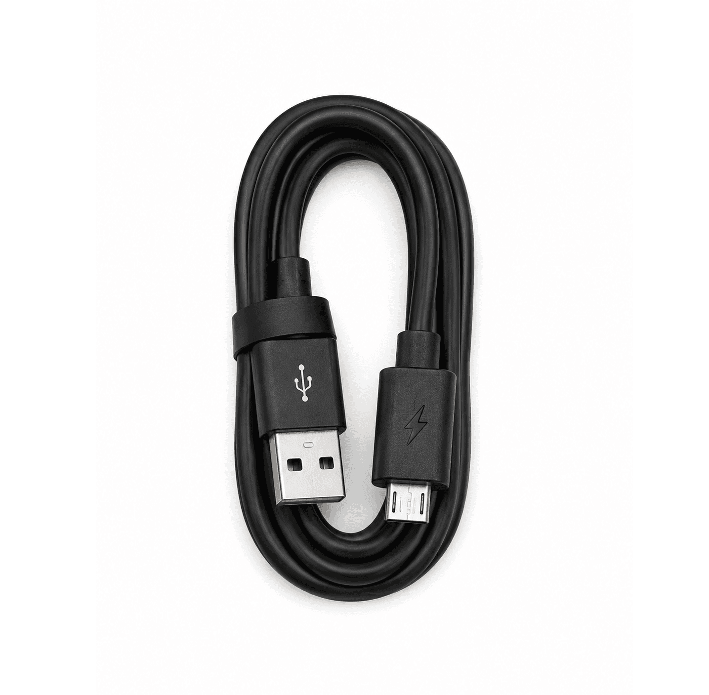 كابل USB إلى Micro-USB أسود AAAA